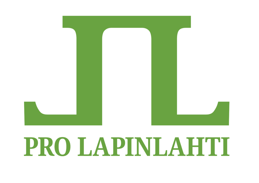 Vihreä porttisymboli ja teksti Pro Lapinlahti
